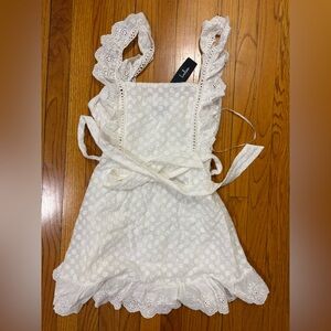 Lulu's White Lace Dress